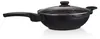Padella wok Relaxdays con coperchio in vetro da 30 cm, Anteprima dell’immagine prodotto 8