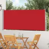 vidaXL Ausziehbare Seitenmarkise 120x300 cm Rot Produktbild-Vorschau 2