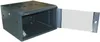 RACK 19" nástěnný ZETA 6U 600x600 RAL9004, dveře sklo k Náhled obrázku produktu 5