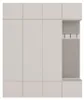 Kleiderschrank HAGA IV 3Sz1W Kaschmir beige 3x Produktbild-Vorschau 4