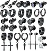 Boucles d'oreilles hommes Acier inoxydable Clous d'oreilles Voir les images du produit 1