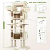 Kattenboom - Krabpaal - Klimpaal - Kattenhuis - Kattentoren Productafbeelding-voorbeeld 2