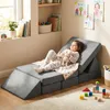 COSTWAY 12-częściowa sofa dla dzieci, sofa do zabawy z Podgląd zdjęcia produktu 9