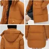 ASKSA Damen Mantel Winter Lang Dicke Warm Winterjacke Produktbild-Vorschau 4