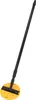 A sanding tool with a yellow circular base and a black handle. Podgląd zdjęcia produktu