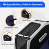 Faltbare Hundetransportbox für Reisen & Auto, Softbox für Produktbild-Vorschau 2
