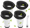 4 Stück Ersatzfilter für Grundig VCH9829 VCH9832 VCH9630 Produktbild-Vorschau 1