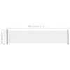 vidaXL Tenda laterale estensibile 140x600 cm crema Anteprima dell’immagine prodotto 10