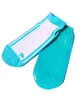 Kinder ABS-Strandsocken mit Polyester Palmen Türkis Größe Produktbild-Vorschau 2