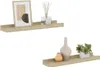 vidaXL Étagères murales 2 pcs. chêne Sonoma 40x9x3 cm Voir les images du produit 4