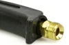 A close-up shot of the end of a black handle with a brass fitting protruding. Anteprima dell’immagine prodotto