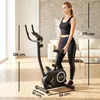 SPORTNOW Heimtrainer Fahrrad Höhenverstellbar Hometrainer Produktbild-Vorschau 3