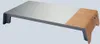 SIGEL Monitorständer Smartstyle USB silber/holzfarben Produktbild-Vorschau 4