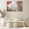 Triptychon auf italienischer Leinwand, 90 x 60 cm - Produktbild-Vorschau 5