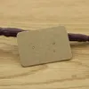100 Stück Kraftpapier Ohrring Schmuck Ohrstecker Halter Produktbild-Vorschau 4
