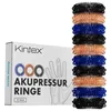 Pierścienie do akupresury Kintex, 10 sztuk, 3 kolory, Podgląd zdjęcia produktu 1