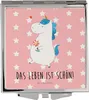 Mr. & Mrs. Panda Schminkspiegel Einhorn Spaziergang - Rot Produktbild-Vorschau 1