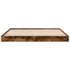 vidaXL Cadre de lit sans matelas chêne fumé 180x200 cm bois Voir les images du produit 4