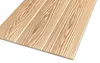 A close-up, angled view of a section of wood-look panels against a white background. Anteprima dell’immagine prodotto