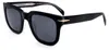 David Beckham DB 7118/S, zwarte zonnebril, model 52/23/150, Productafbeelding-voorbeeld 2