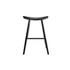 Miliboo - Schwarze Barhocker H65 cm (2er Set) DEMORY Produktbild-Vorschau 3