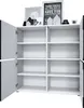Vladon Highboard Cuba V2 Schrank 104 x 105,5 x 35,5 cm Produktbild-Vorschau 3