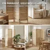 ML-Design parete divisoria in 3 parti Osaka, naturale, Anteprima dell’immagine prodotto 5