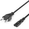 deleyCON 6m Netzkabel Typ C Eurostecker auf C7 Buchse - Produktbild-Vorschau 1