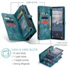 Caseme Samsung Hülle mit Zipper 2in1 Samsung A57 5G-Blau Produktbild-Vorschau 5