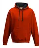 Just Hoods JH003 | Varsity Herren Hoodie / Kaputzenpullover Produktbild-Vorschau 2