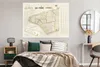 MuchoWow® Poster Karte - New York - Jahrgang 160x120 cm - Produktbild-Vorschau 4