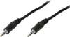 Logilink Audiokabel 1x 3,5mm -> 1x 3,5mm St/St  1.00m bk Anteprima dell’immagine prodotto 1