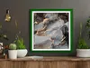 MG Design Grün Bilderrahmen 50 x 50 cm - Aus echtem Holz Produktbild-Vorschau 3