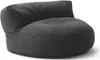 A single, dark gray beanbag sofa is shown against a white background. Náhľad obrázku produktu