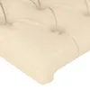vidaXL LED Kopfteil Creme 183x16x78/88 cm Stoff Produktbild-Vorschau 5