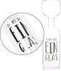 FunX Weinglas Flasche 750ml "Immer nur ein Glas" Produktbild-Vorschau 3