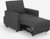 Platzsparendes modernes Design Einzelsessel Bett mit Produktbild-Vorschau 4