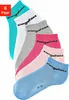 KangaROOS Sneakersocken 6 -teilig 1x weiß, 1x rosa, 1x Produktbild-Vorschau 1