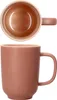 Ritzenhoff 6x Jasper Kaffeebecher 250ml H10,4cm Puder Produktbild-Vorschau 7