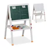 Relaxdays Kinderstandtafel, beidseitig magnetisch, Produktbild-Vorschau 1