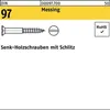 Reyher  Holzschrauben DIN 97 Messing 5 x 16 Ms (200 Stück) Produktbild-Vorschau 1