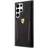 Etui Ferrari Fehcs23Lnpyk S23 Ultra S918 - Čierne Karbónové Náhľad obrázku produktu 10