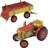 Traktor Zetor mit Schubkarre Kunststoffräder rot Produktbild-Vorschau 17