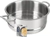 Inserto per cottura a vapore in acciaio inox per padelle da Anteprima dell’immagine prodotto 5