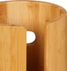 Portarotoli Relaxdays, 4 rotoli, bambù, A x P: 42 x 14,5 Anteprima dell’immagine prodotto 6