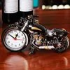 Motocyklový budík – plastové stolové hodiny s kremeňovým Náhľad obrázku produktu 2