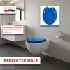 Grafner WC Sitz aus MDF stabile Qualität Blue Drop mit Produktbild-Vorschau 7
