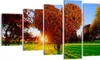 Bild auf Leinwand - Leinwandbild - Baum Park Frühling Herz Produktbild-Vorschau 1