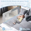 LZQ 150cm Skládací zábrana na postel, zábrana na dětskou Náhled obrázku produktu 8