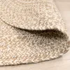 TT Home Wohnzimmer Teppich Jute Rund Modern Boho Ethno Produktbild-Vorschau 4